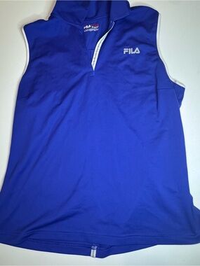 FILA Sport Golf Royal Blue Sleeveless Top